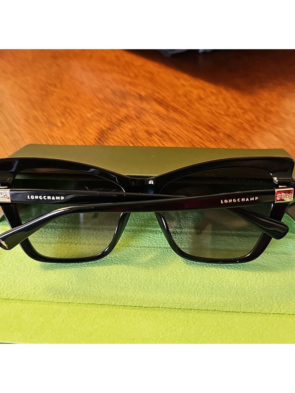 NWT Longchamp Black Sunglasses - Picture 8 of 8